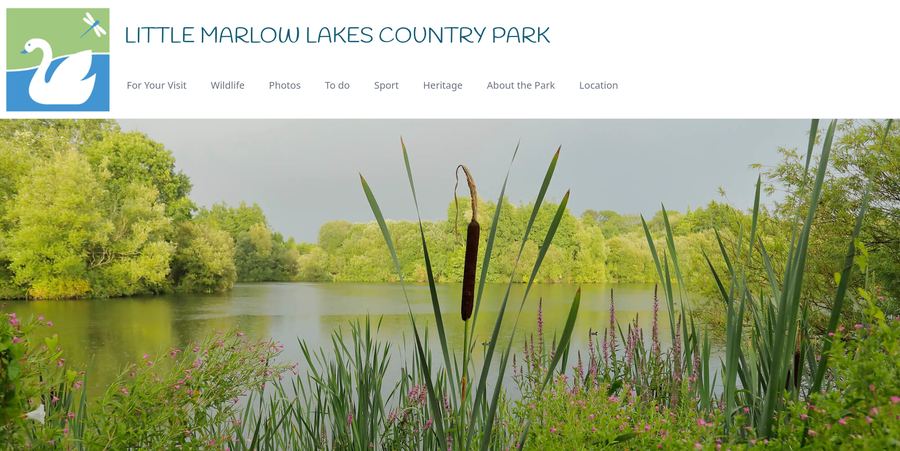 Preview of the Little Marlow Lakes Country Park website